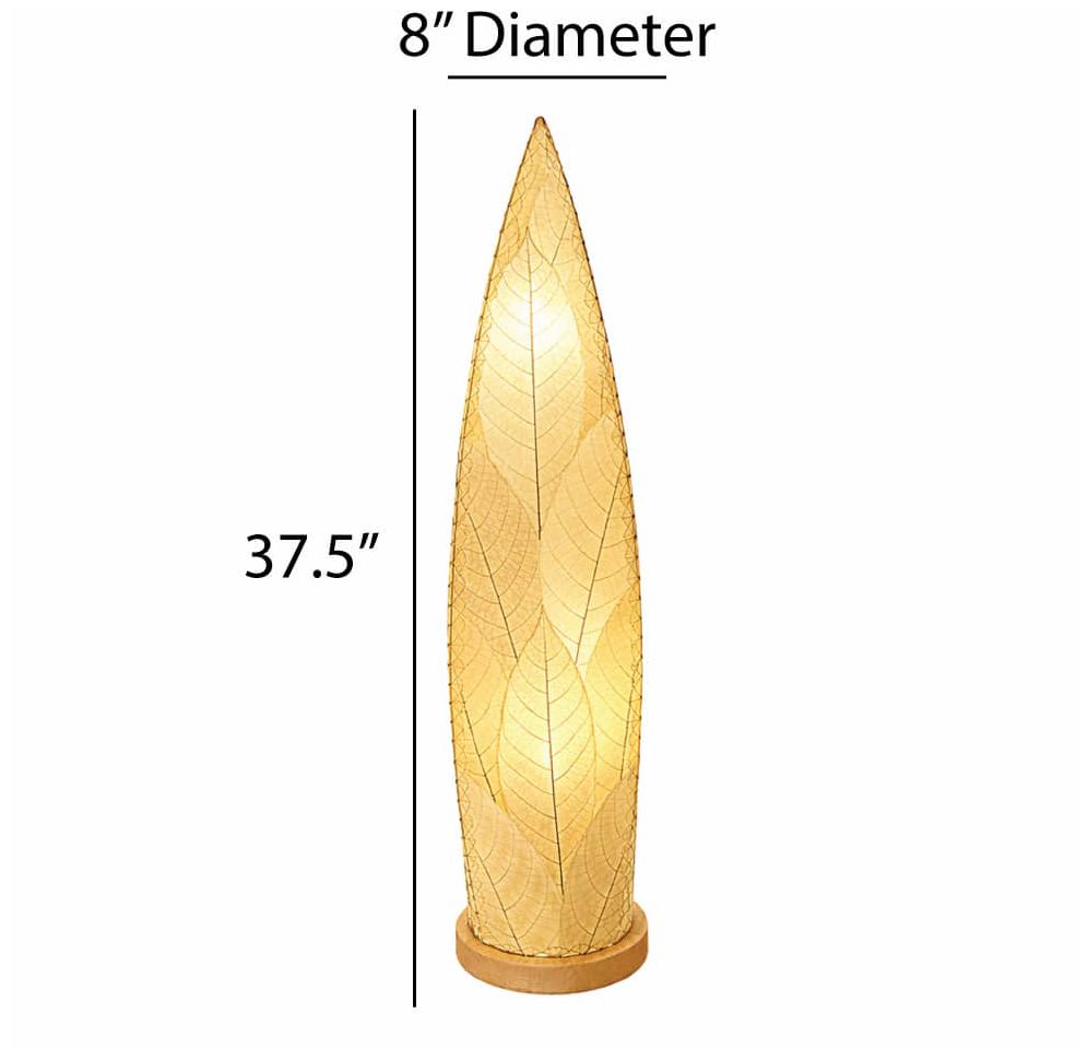 Image 3 Eangee Home Design Rocket Large Lamp Natural more views