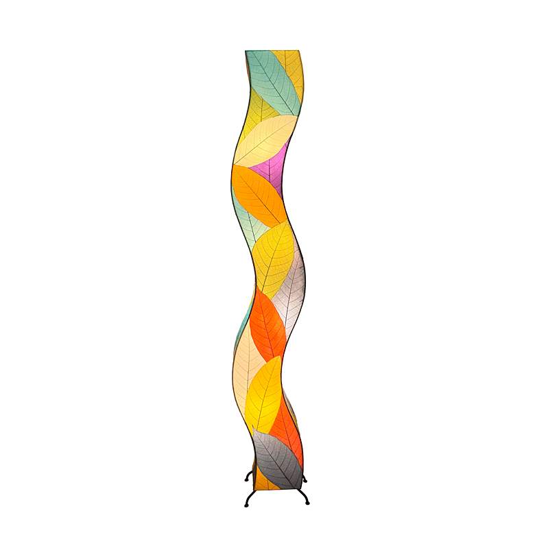 Image 3 Eangee Home Design Wrapped Wave Floor Lamp Multi Color more views