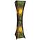 Eangee Hour Glass Green Large Tower Floor Lamp