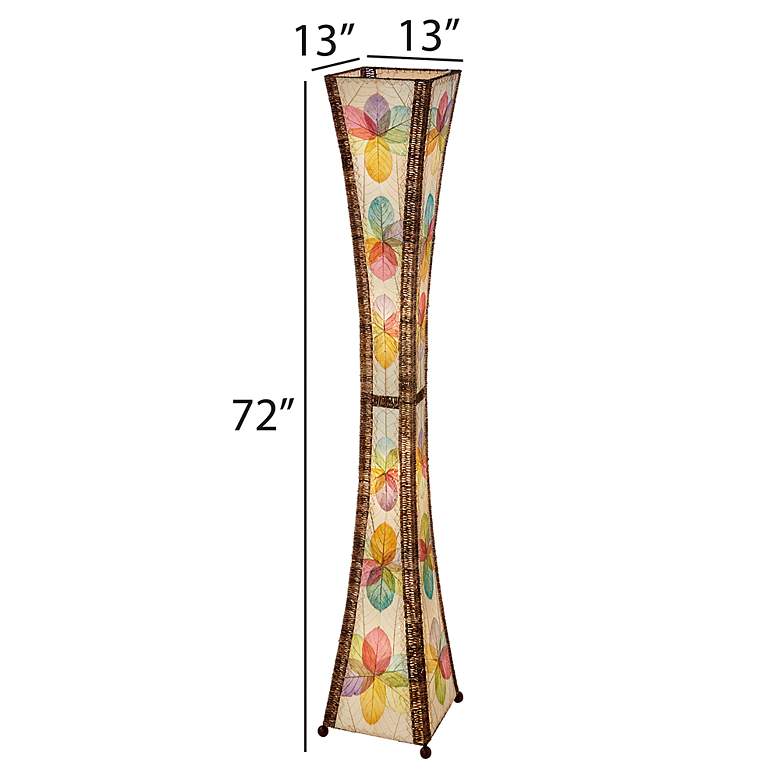 Image 4 Eangee Hour Glass Multi-Color Giant Tower Floor Lamp more views