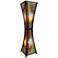 Eangee Hour Glass Multi-Color Large Tower Floor Lamp