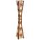 Eangee Hour Glass Natural Giant Tower Floor Lamp