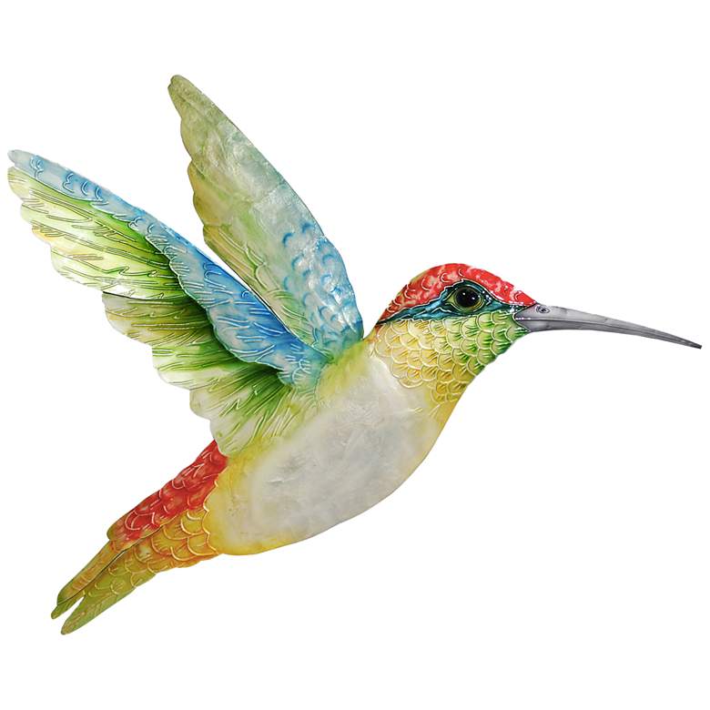 Image 2 Eangee Hummingbird Wall Decor Large Multi