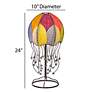 Eangee Jellyfish Multi-Color Cocoa Leaves Table Lamp