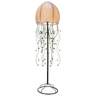 Eangee Jellyfish Natural Cocoa Leaves 64" High Floor Lamp