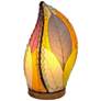 Eangee Leaflet 14"H Multi-Color Uplight Accent Table Lamp