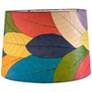 2_Eangee Multi-Color Leaf Drum Lamp Shade 14x16x11 (Spider)