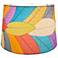 Eangee Multi-Color Leaves Tapered Drum Lamp Shade 16x18x12 (Uno)