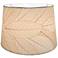 Eangee Natural Leaves Tapered Drum Lamp Shade 16x18x12 (Uno)