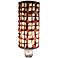 Eangee Paper 7" High Mesh Cylinder Plug-In Night Light