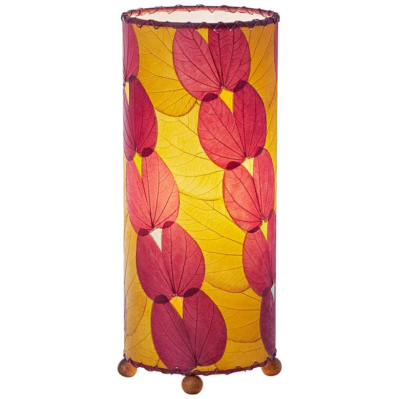 Image 2 Eangee Purple Butterfly Uplight Table Lamp