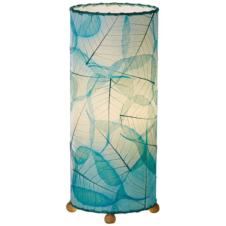 Image 2 Eangee Sea Blue 17" High Uplight Handcrafted Accent Table Lamp