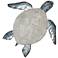 Eangee Sea Turtle 11" Wide Pearl Capiz Shell Wall Decor