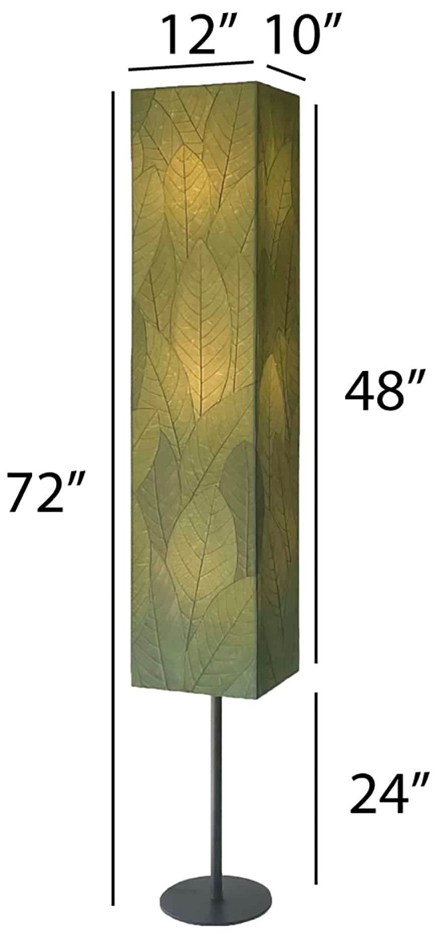 Image 6 Eangee Sequoia Giant Floor Lamp Green more views
