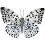 2_Eangee White Morpho Butterfly 11"W Capiz Shell Wall Decor