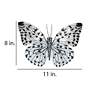 4_Eangee White Morpho Butterfly 11"W Capiz Shell Wall Decor more views
