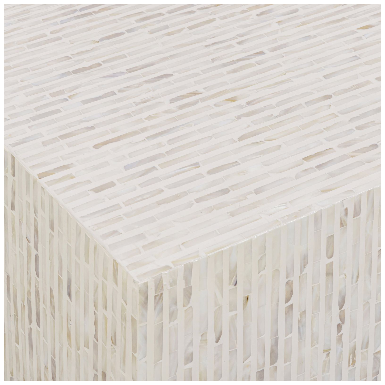 Thumbnail4 of Earl Cream Mother of Pearl Coffee Table more views