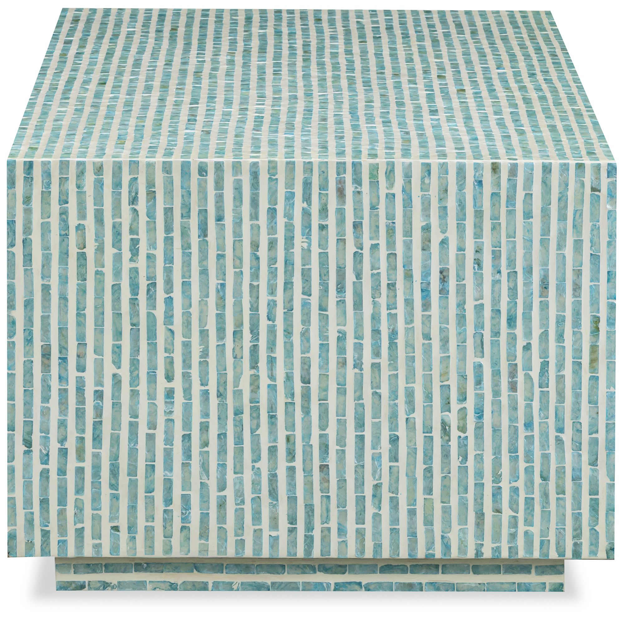 Thumbnail4 of Earl Light Blue Capiz Shell Coffee Table more views