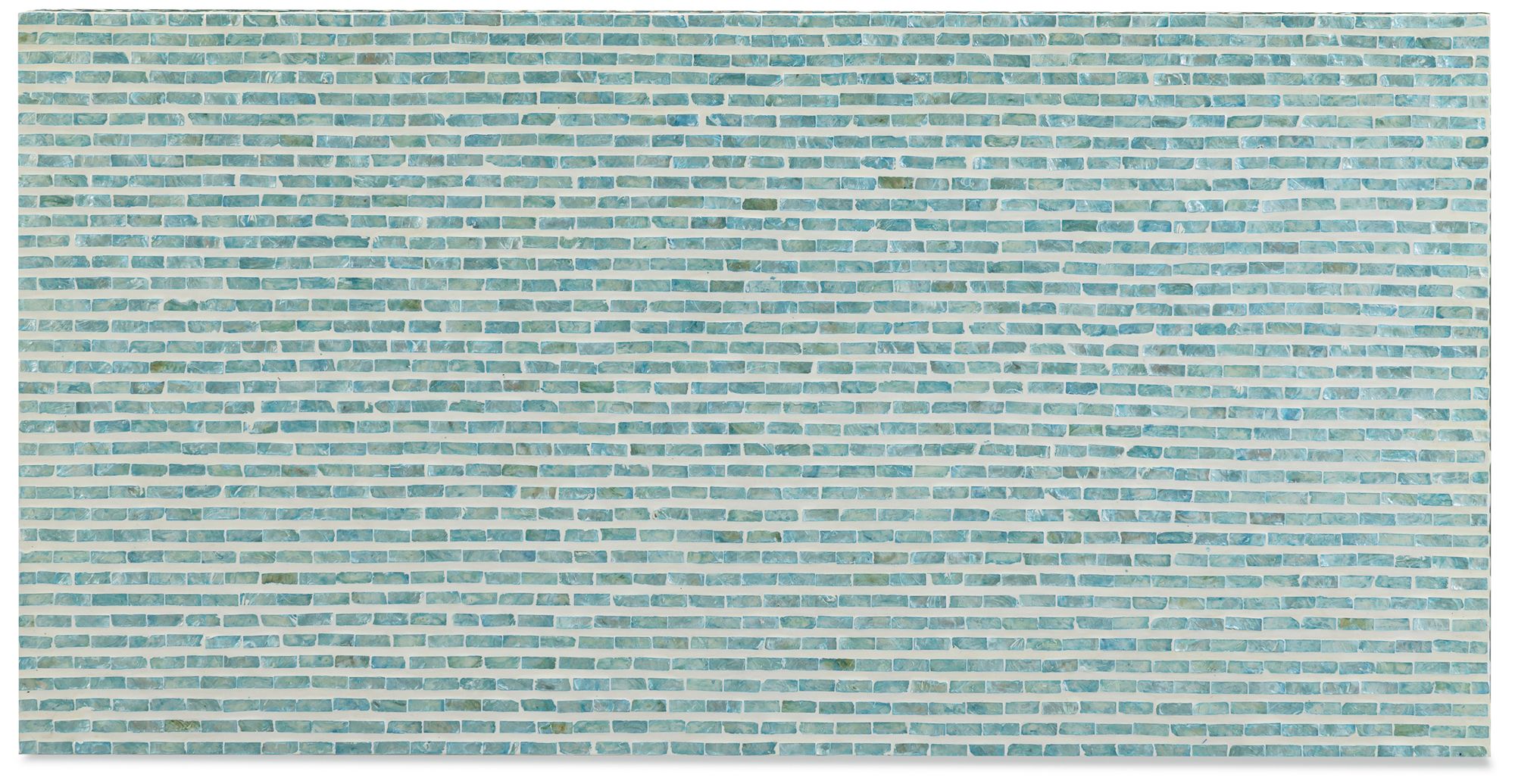 Earl Light Blue Capiz Shell Coffee Table