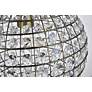 5_Earlene 12" Wide Antique Bronze Globe Mini Pendant more views