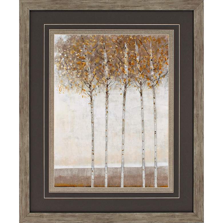 Image 2 Early Fall I 35" High Framed Wall Art