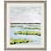 Early Morning Marsh 39"W x 46"H Framed Wall Art