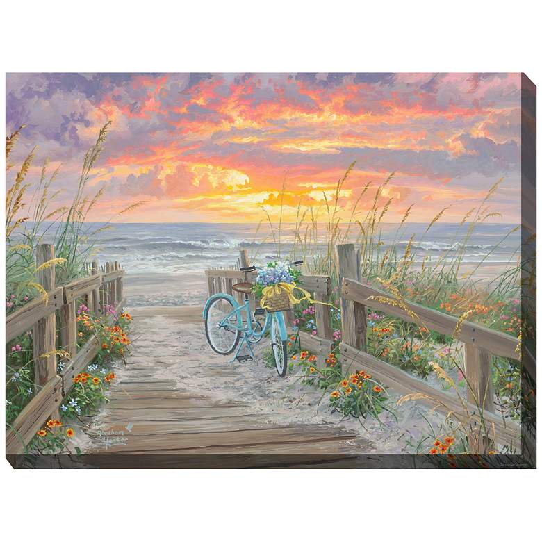 Image 1 Early Riser Outdoor Canvas Art