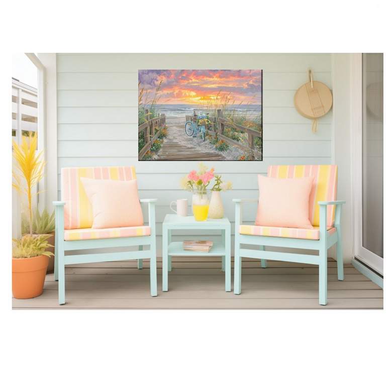 Image 2 Early Riser Outdoor Canvas Art more views