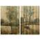 Early Spring 1 and 2 36"H 2-Piece Print Wood Wall Art Set