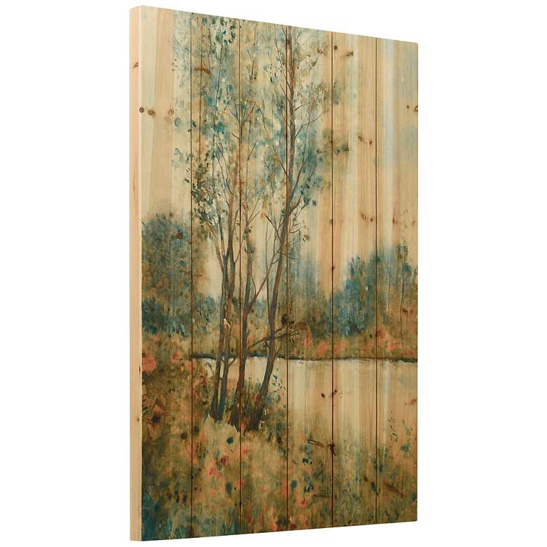 Image 6 Early Spring 1 and 2 36"H 2-Piece Print Wood Wall Art Set more views