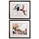 Earth Abstract 31"W x 27"H Framed Art Set of 2