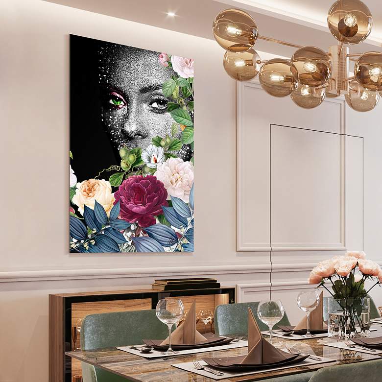Image 4 Earth Goddess I 32" x 48" Frameless Printed Glass Wall Art more views