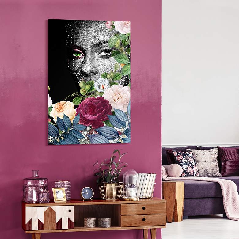 Image 3 Earth Goddess I and II 32" x 48" 2-Piece Glass Wall Art Set more views
