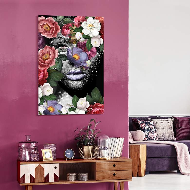 Image 4 Earth Goddess I and II 32" x 48" 2-Piece Glass Wall Art Set more views