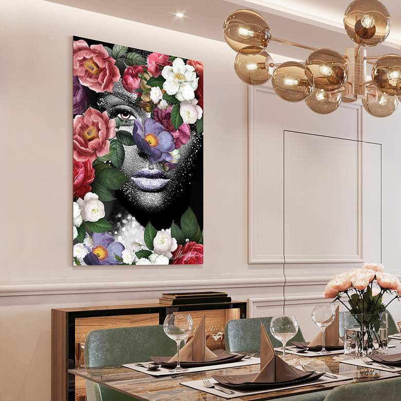 Image 4 Earth Goddess II 32" x 48" Frameless Printed Glass Wall Art more views