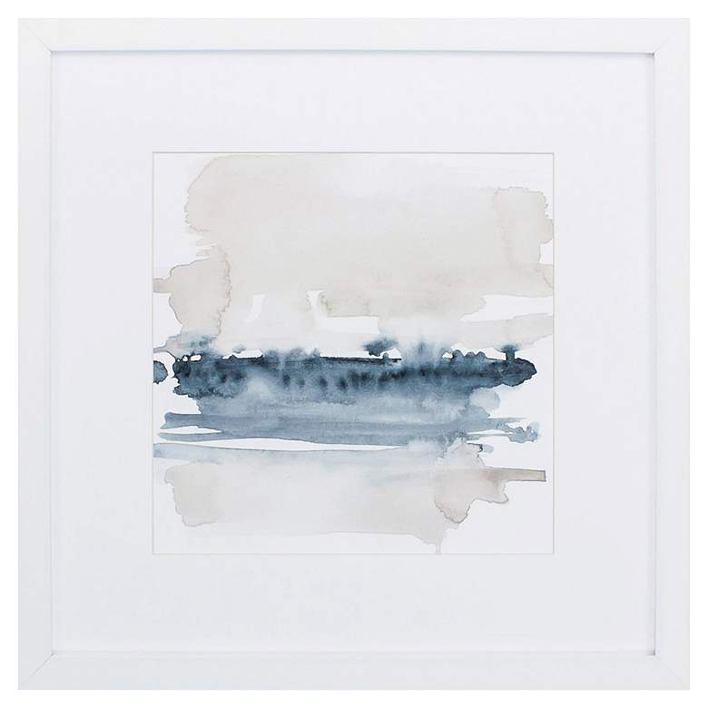Image 1 Earth Horizon IV 27" Square Framed Wall Art