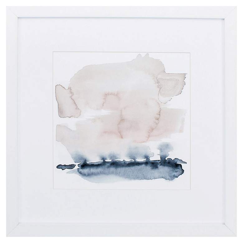 Image 1 Earth Horizon VIII 27" Square Framed Wall Art