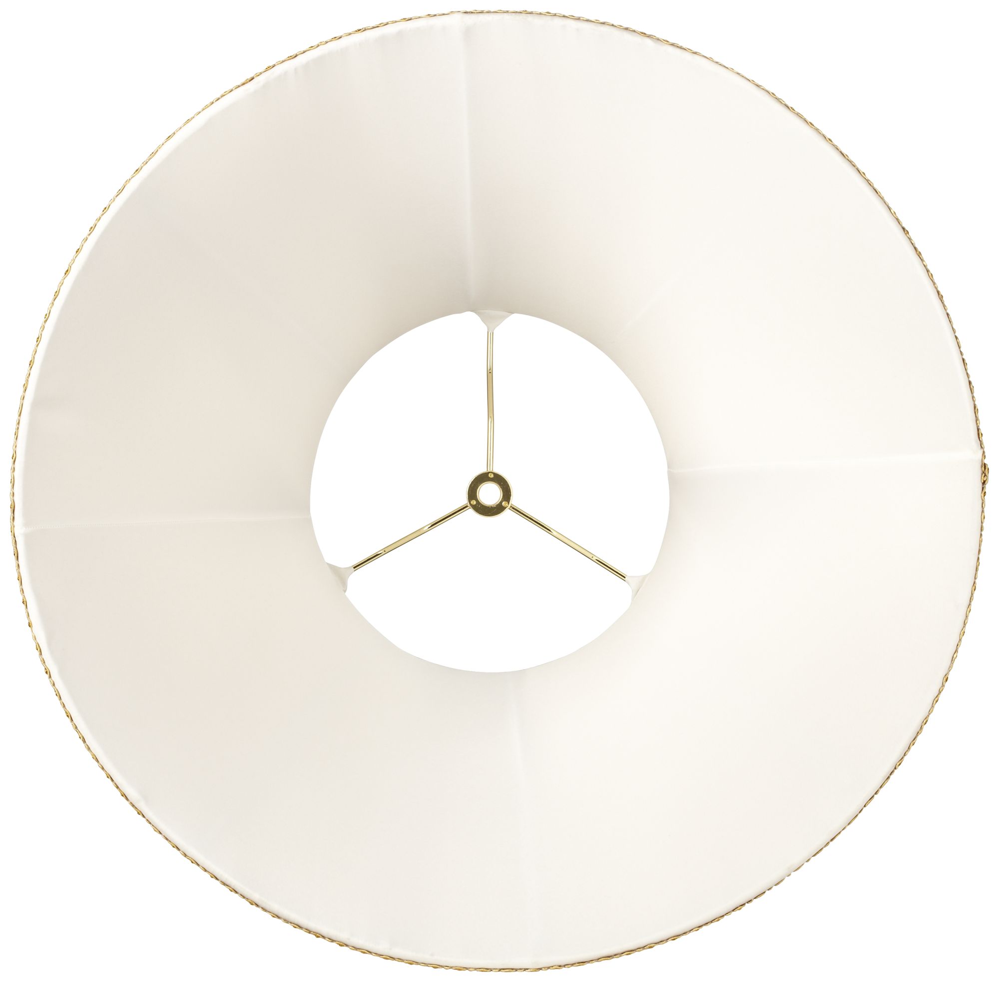 Image 4 Earthen Dulcie Gold Round Bell Lamp Shade 8x18x13 (Spider) more views