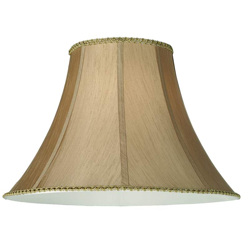 Image 4 Earthen Gold Fabric Set of 2 Lamp Shades 8x18x13 (Spider) more views