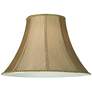 Thumbnail4 of Earthen Gold Fabric Set of 2 Lamp Shades 8x18x13 (Spider) more views