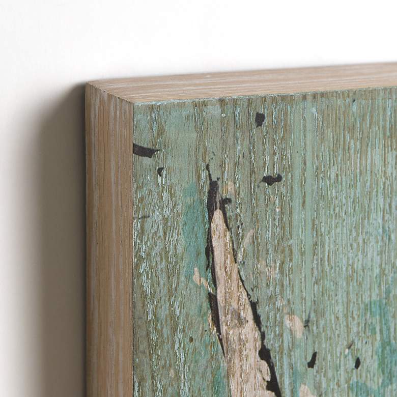 Image 3 Earthly Angel II 36" High Giclee Printed Wood Wall Art more views