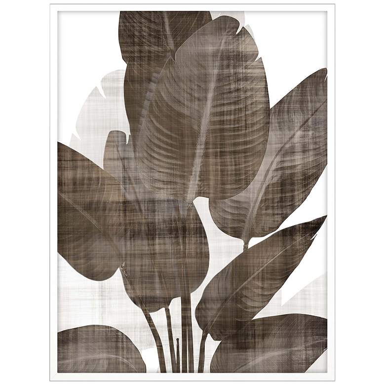 Image 2 Earthy Palm II 38"W x 50"H Framed Art
