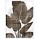 Earthy Palm II 38"W x 50"H Framed Art