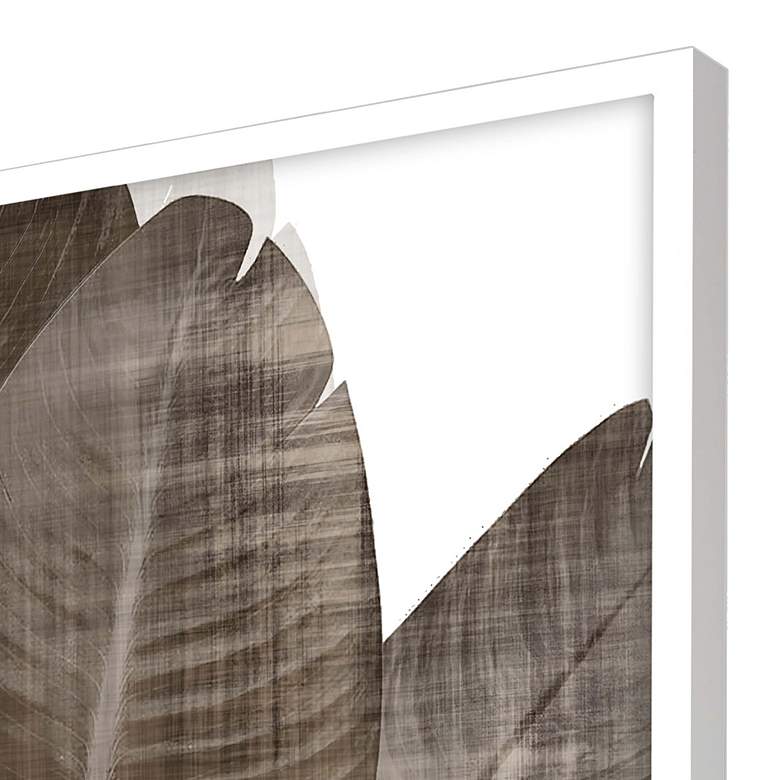 Image 3 Earthy Palm II 38"W x 50"H Framed Art more views