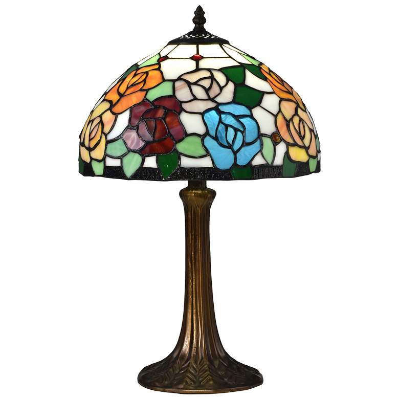 Image 1 East Cape 19 1/2" High Antique Bronze Accent Table Lamp