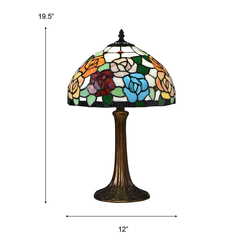 Image 4 East Cape 19 1/2" High Antique Bronze Accent Table Lamp more views