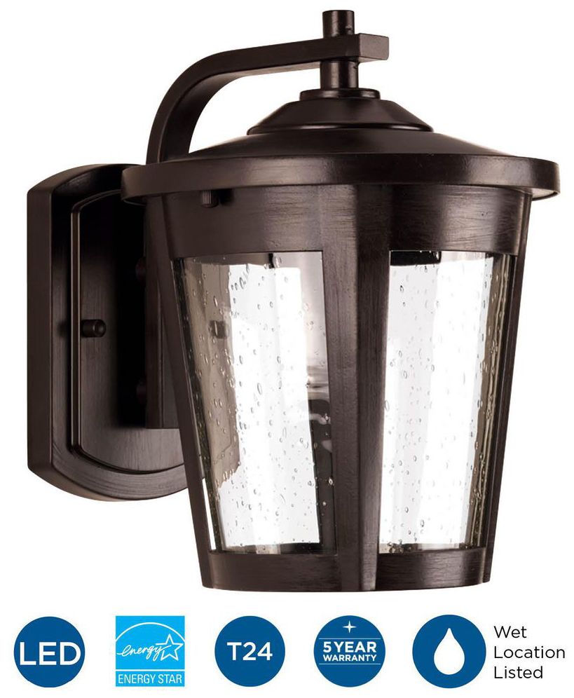 Image 5 East Haven Collection One-Light Medium LED Wall Lantern more views