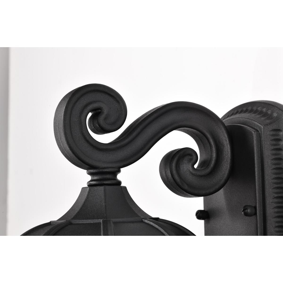 East River 15 3/4" High Matte Black Outdoor Wall Light