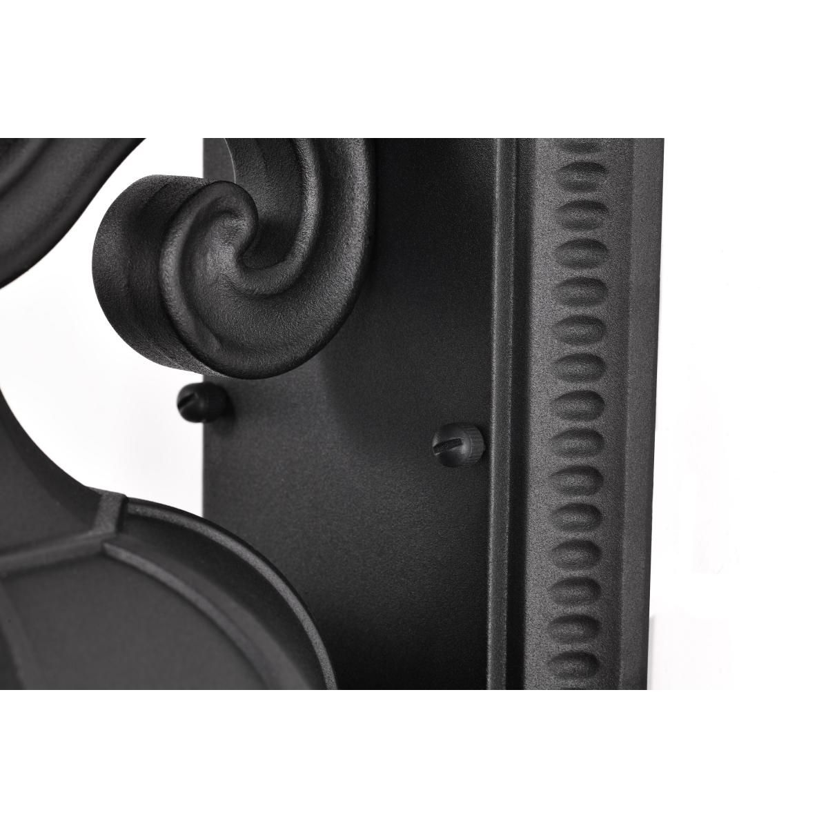 East River 15 3/4" High Matte Black Outdoor Wall Light