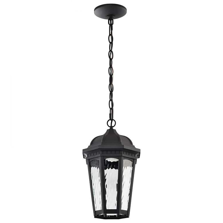 Image 2 East River Collection 1 Light Outdoor Hanging Fixture LED more views